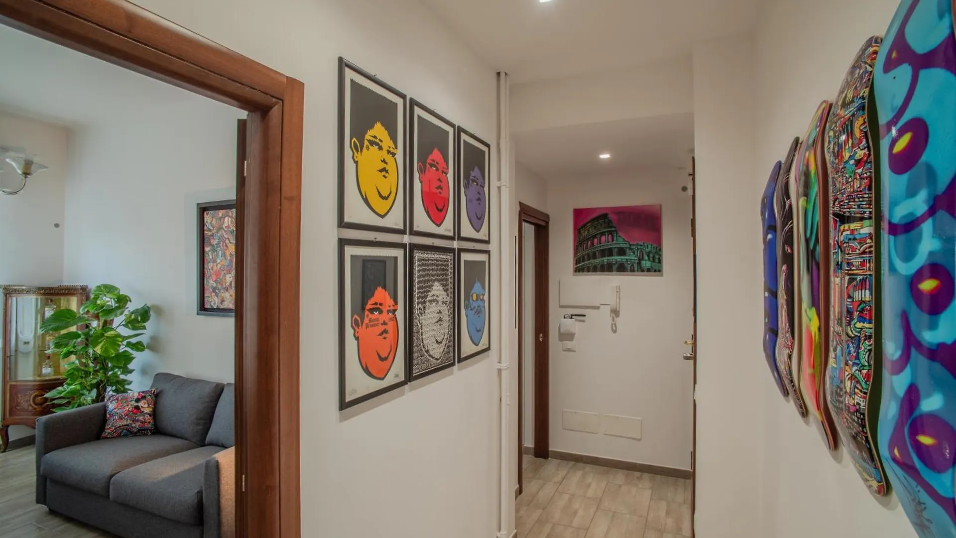 Apartment Rome Street Art Suite